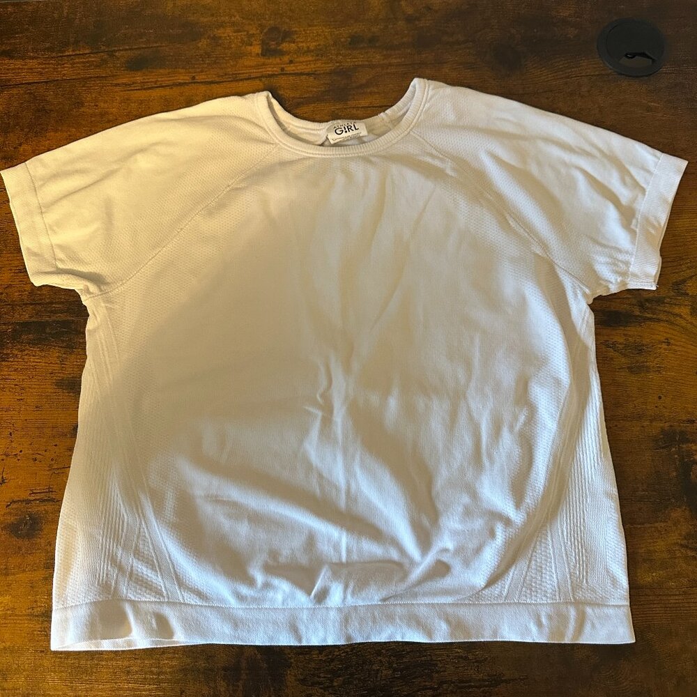 Athleta Girl White T-Shirt